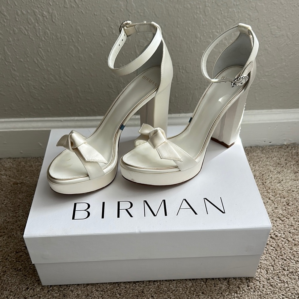 Birman Clarita Platform Bridal Heel